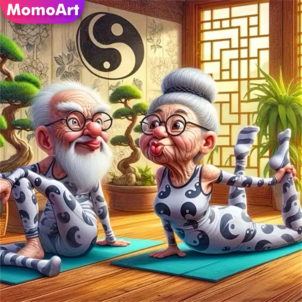 Momoart Old People Diamond Mos - Photo Mosaic Print 评论和价格