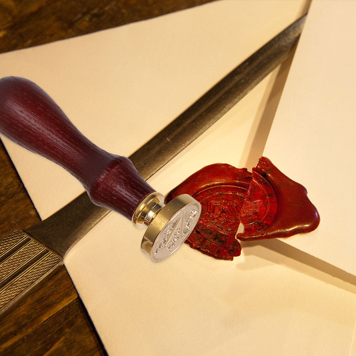 1Set Premium Sealing Wax Stamp - Wax Seal Letter Kit 评论和价格