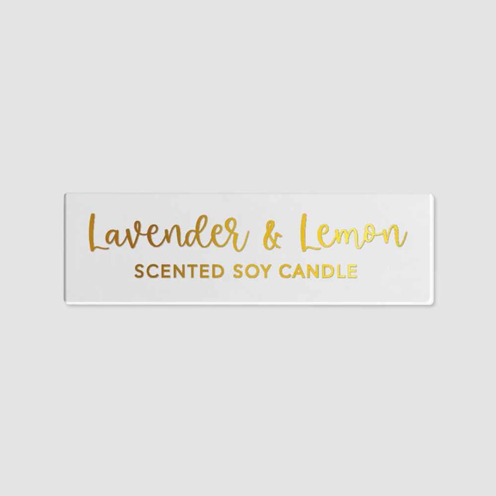 50pcs 45x15mm Personalized Cus - Personalised Candle Label 评论和价格