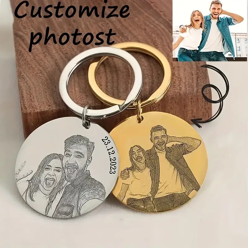 Personalized Engraved Portrait - Initial Ring Custom 评论和价格