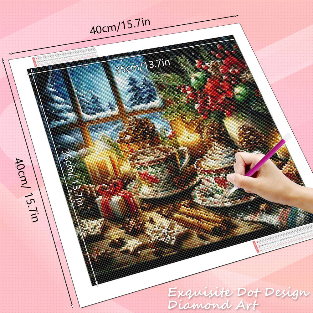 HUACAN Diamond Painting Coffee - Photo Mosaic Print 评论和价格