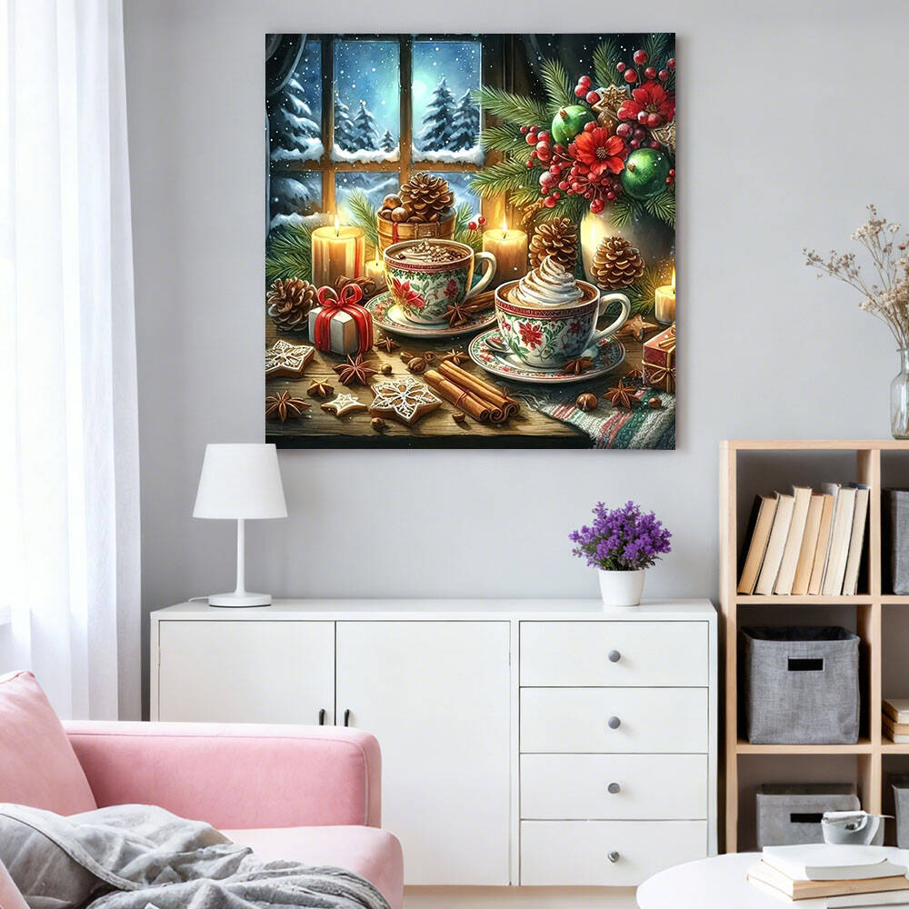 HUACAN Diamond Painting Coffee - Photo Mosaic Print 评论和价格