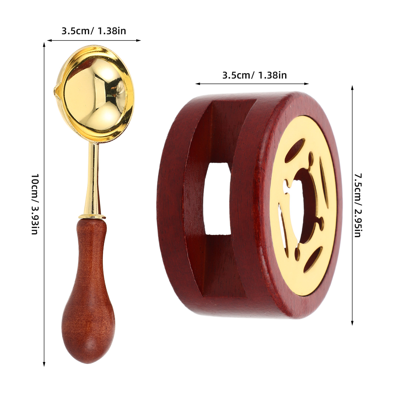 1Set Wax Seal Stove Kit Retro  - Wax Seal Letter Kit 评论和价格